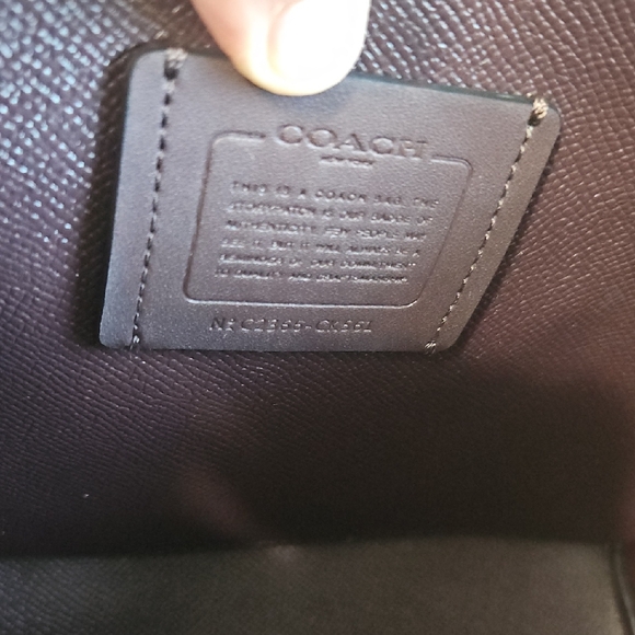 COACH EUC STARS AND HEARTS Tan and Brown Signature Canvas Crossbody - Picture 4 of 13